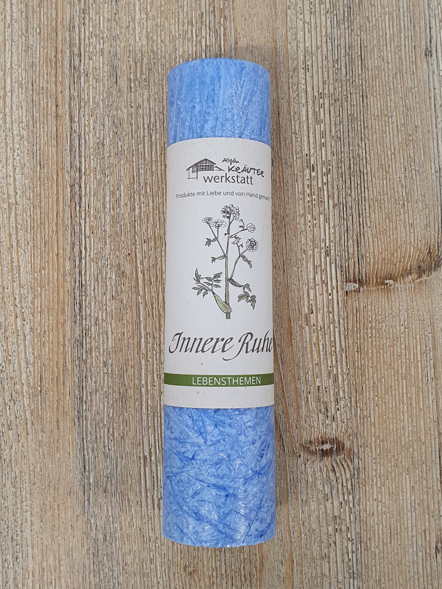 Allgäuer Heilkräuter-Kerze "Innere Ruhe"