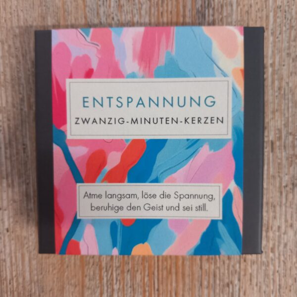 Zwanzig-Minuten-Kerzen Entspannung